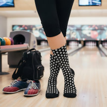 Bowlingbalpatroon sokken