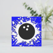 bowlingbalsplatz kaart (Staand voorkant)