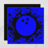 bowlingbalsplatz kaart (Voorkant / Achterkant)