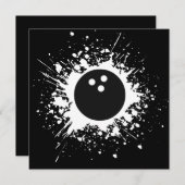 bowlingbalsplatz kaart (Voorkant / Achterkant)