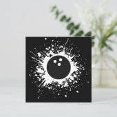 bowlingbalsplatz kaart (Staand voorkant)