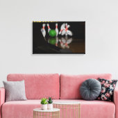Bowlingcanvas afdrukken (Insitu (Woonkamer))