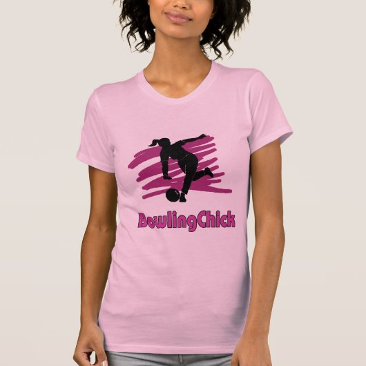BowlingChick Logo T-shirt (Voorkant)