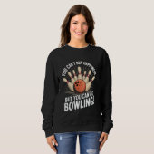 Bowlingcoach van bowler bowlingteam Grappig Bowlen Trui (Voorkant volledig)