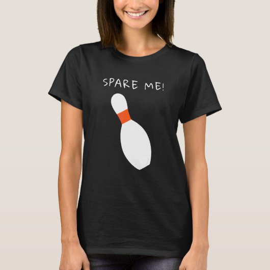 Bowlingcompetitie Spaar Me Bowler T-shirt (Voorkant)