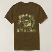 bowlingkamouflage conieschaar bowlers T T-shirt (Design voorkant)