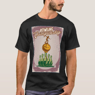 Bowlingkampioenschap T-shirt