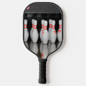 Bowlingkegel pickleball paddle (Achterkant)