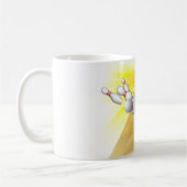 Bowlingkogelspelden Koffiemok (Links)