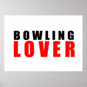 bowlingliefhebber poster (Voorkant)