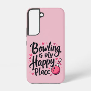 Bowlingliefhebber Schattig Retro Esthetisch Sporto Samsung Galaxy Hoesje