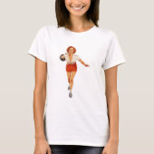 bowlingmeisje t-shirt (Voorkant)