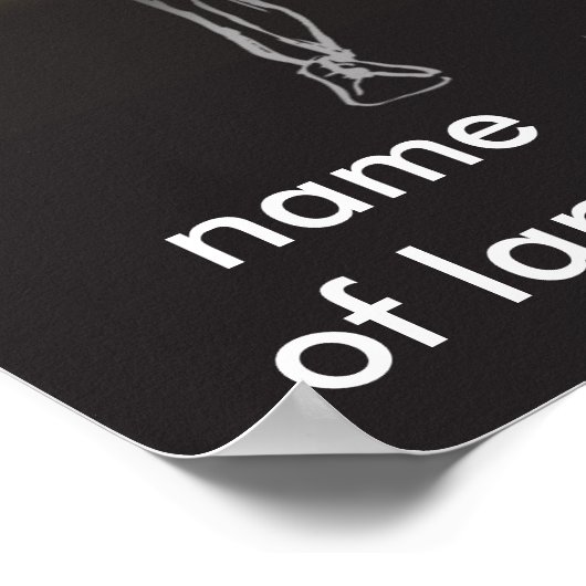 bowlingnachtposter poster (Hoek)