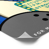 bowlingnachtvlieger, bowlingtoernooi poster (Hoek)