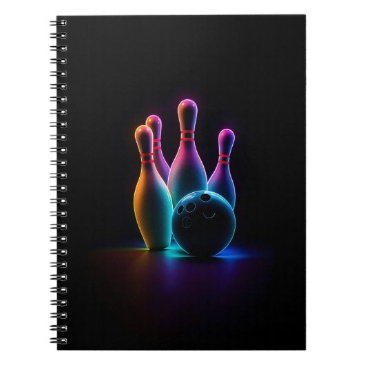 bowlingneon notitieboek (Voorkant)