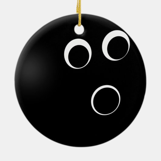 bowlingornament keramisch ornament (Achterkant)