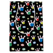 Bowlingpatroon medium cadeauzakje (Voorkant)