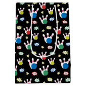 Bowlingpatroon medium cadeauzakje (Achterkant)