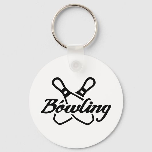 Bowlingpinnen Sleutelhanger (Voorkant)