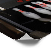 Bowlingposter Poster (Hoek)