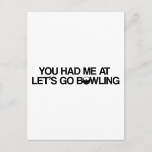 Bowlingproducten Briefkaart