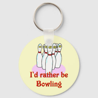 bowlingsleutel sleutelhanger