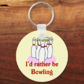 bowlingsleutel sleutelhanger (Voorkant)