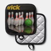 Bowlingspeld Pannenlap (Voorkant / Achterkant)