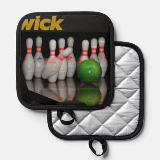 Bowlingspeld Pannenlap (Voorkant / Achterkant)