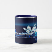 Bowlingspelden en -bal mok (Midden)