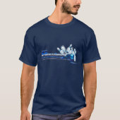 Bowlingspelden en -bal t-shirt (Voorkant)