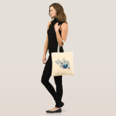 Bowlingspelden en -bal tote bag (Voorkant (model))