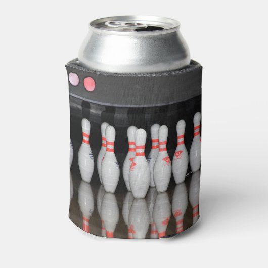 Bowlingspinnen koelbox blikjeskoeler (Blikje Achterkant)