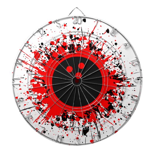 bowlingsplatten dartbord (Voorkant)