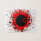 bowlingsplatten legpuzzel (Horizontaal)