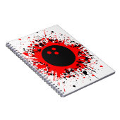 bowlingsplatten notitieboek (Rechterzijde)