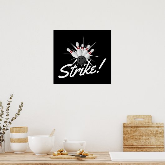 bowlingstaking! poster (Keuken)