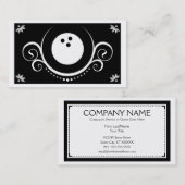 bowlingtechniek visitekaartje (Voorkant / Achterkant)