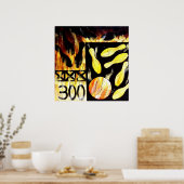 BOWLL STRIKE CANVAS PRINT by Teo Alfonso (Keuken)