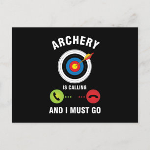 Bowman Archers Arrows Bows Target Shooting Gift Ar Briefkaart