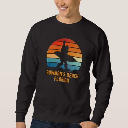 Bowman's Beach Florida Sasquatch Souvenir Trui (Voorkant)