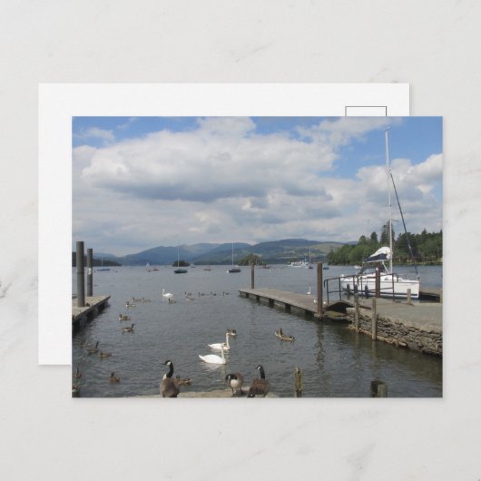 Bowness-on-Windermere - Lake District Briefkaart (Voorkant / Achterkant)