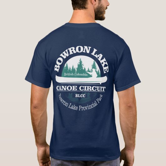 Bowron Lake Canoe Circuit T-shirt (Achterkant)