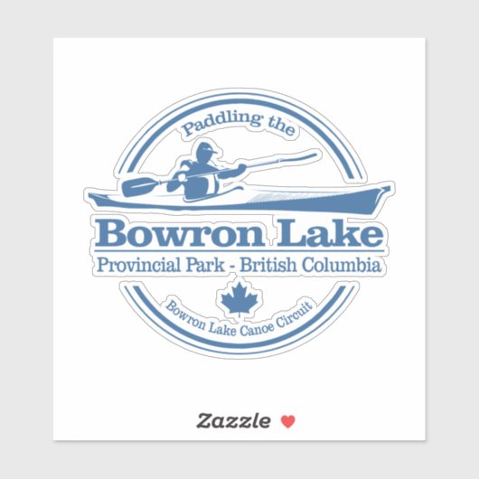 Bowron Lake PP (SK) Sticker (Vel)