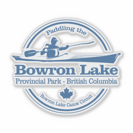 Bowron Lake PP (SK) Sticker (Voorkant)