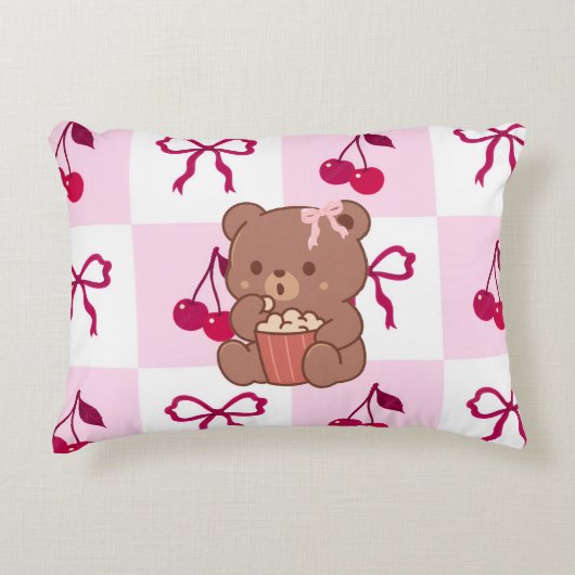 Bows & Bears Accent Cushion Kussen (Voorkant)