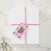 Bows & Bears Gift Tags Cadeaulabel (Met Touw)