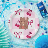 Bows & Bears Papieren Borden Bordje (Feest)