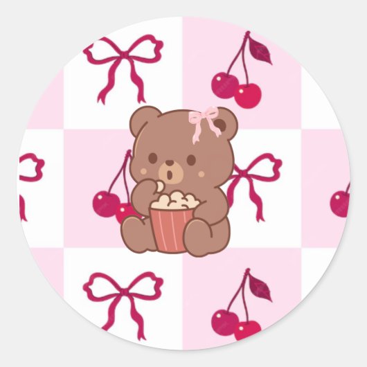 Bows & Bears Stickers (Voorkant)