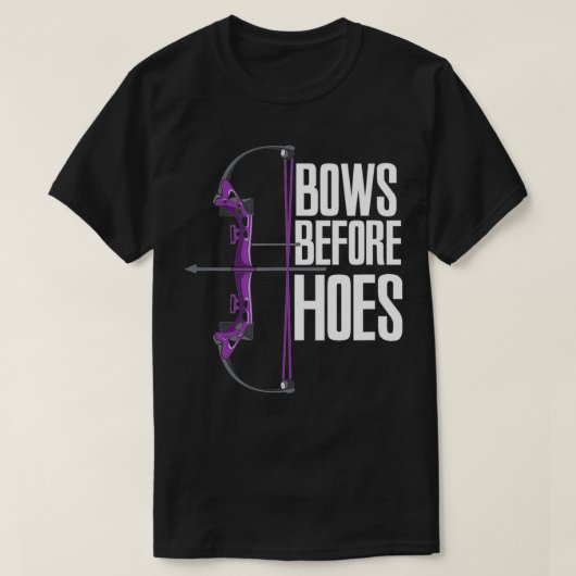 Bows Before Hoes T-shirt (Design voorkant)